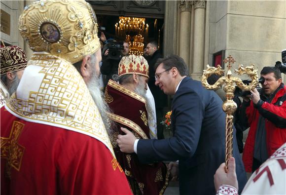 Aleksandar Vučić u Zagrebu