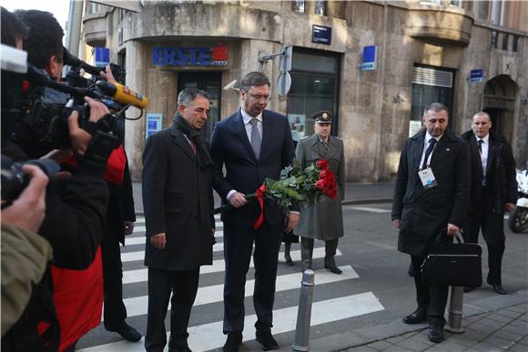 Aleksandar Vučić u Zagrebu