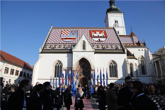 Markov trg spremno čeka početak inauguracije