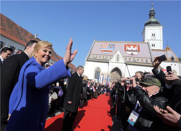 Inauguracija predsjednice RH Kolinde Grabar Kitarović