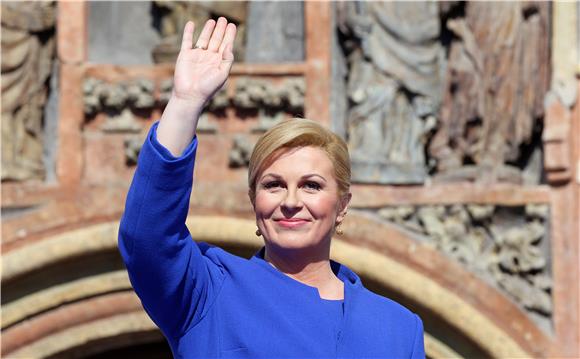 Kolinda Grabar Kitarovic sworn in as fourth president of Croatia