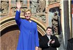 Kolinda Grabar Kitarovic sworn in as fourth president of Croatia