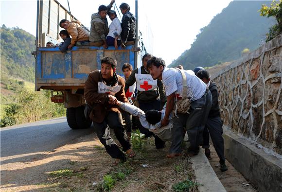 MYANMAR CHINA BORDER REBELS CONFLICT