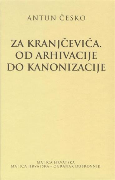 Predstavljena knjiga Antuna Česka "Za Kranjčevića. Od arhivacije do kanonizacije"