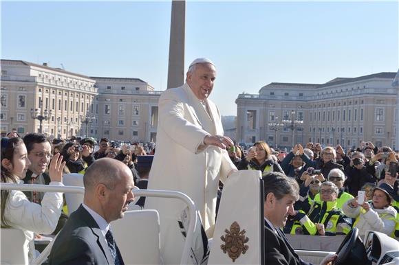 VATICAN POPE FRANCIS GENERAL AUDIENCE