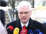 Posljednjeg dana mandata predsjednik Ivo Josipović dao je izjavu za medije