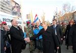 Kolinda Grabar Kitarović posjetila branitelje u Savskoj