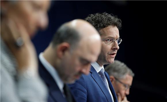 BELGIUM EU EUROGRUOP FINANCE MINISTERS MEETING 