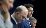 BELGIUM EU EUROGRUOP FINANCE MINISTERS MEETING 