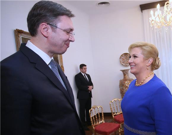 Grabar-Kitarovic: Serbian PM has invited me to visit Serbia