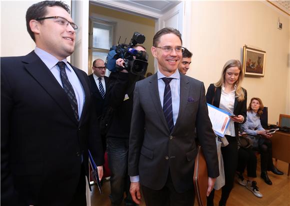 Jyrki Katainen u Hrvatskom saboru