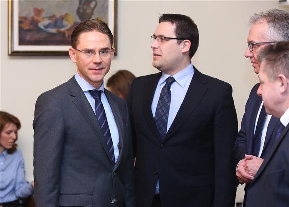 Jyrki Katainen u Hrvatskom saboru