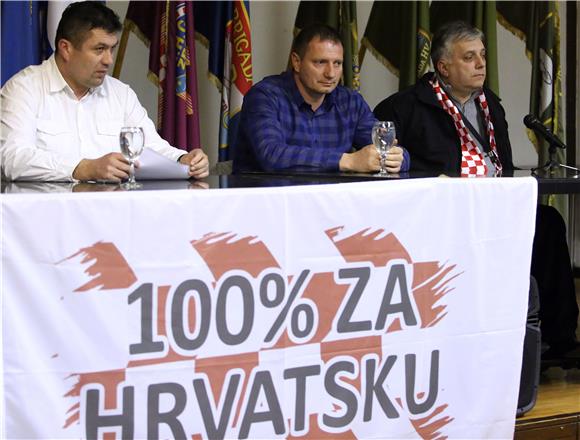 Tribina 100% za Hrvatsku u organizaciji HVIDR-e Zagreb