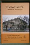 Knjiga kao dug istaknutom fizičaru Stanku Hondlu 