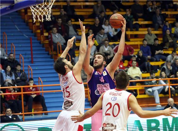 Utakmica 23. kola ABA lige: Cedevita-Mega Leks