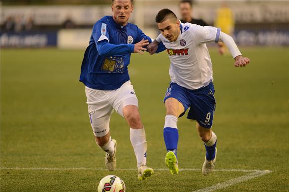 Prva HNL: Hajduk - Zadar 0-2 (poluvrijeme) 