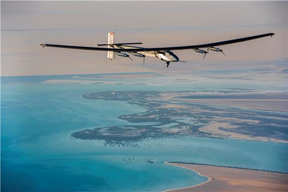 UAE SWITZERLAND SOLAR IMPULSE TEST FLIGHT