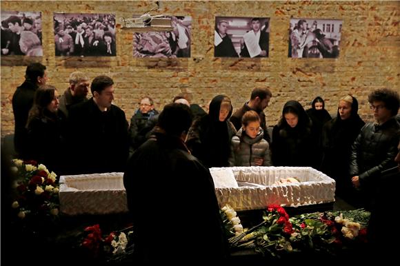 RUSSIA NEMTSOV FUNERAL