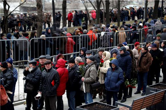 RUSSIA NEMTSOV FUNERAL