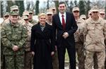 Predsjednica Grabar-Kitarović nazočila ispraćaju 2. hrvatskog kontigenta u misiju 'Resolute Support' u Afganistan