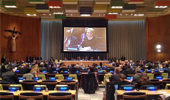 Croatian president attends UN conference on women's empowerment