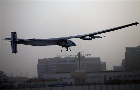 UAE SWITZERLAND SOLAR IMPULSE FLIGHT