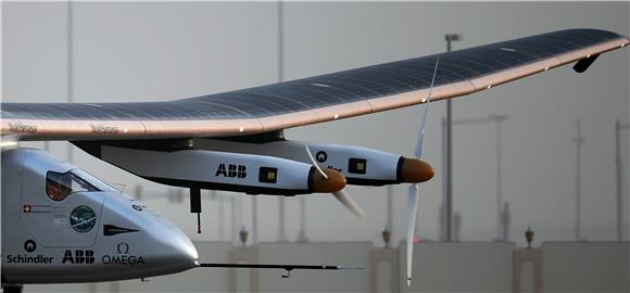 UAE SWITZERLAND SOLAR IMPULSE FLIGHT