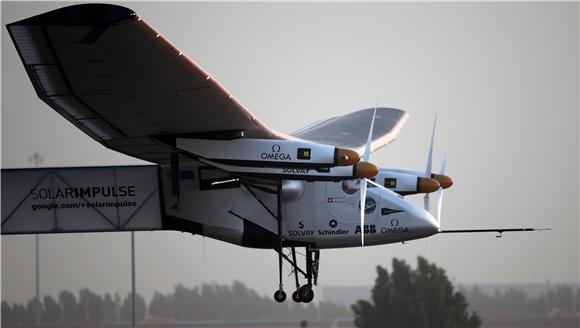 UAE SWITZERLAND SOLAR IMPULSE FLIGHT