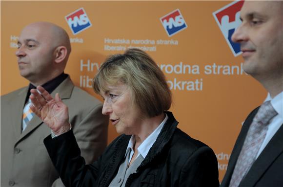 Konferencija za medije Hrvatske narodne stranke