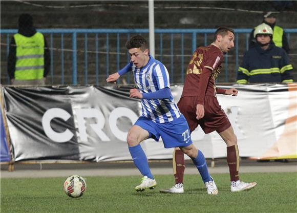 HNL: Lokomotiva - Rijeka 1-0