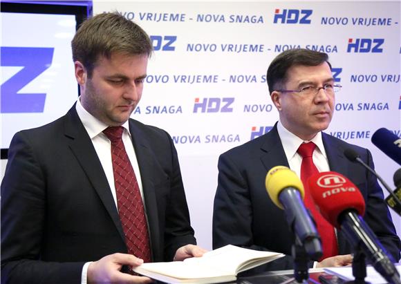 Konferencija za medije HDZ-a: 'Sve SDP-ove promjene mišljenja - Potvrde ispravnosti HDZ-ovih stajališta'