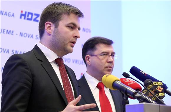 Konferencija za medije HDZ-a: 'Sve SDP-ove promjene mišljenja - Potvrde ispravnosti HDZ-ovih stajališta'