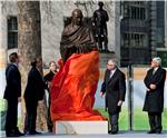 BRITAIN INDIA GANDHI STATUE