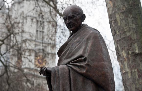 BRITAIN INDIA GANDHI STATUE