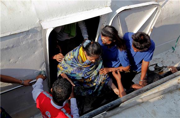 MYANMAR FERRY ACCIDENT