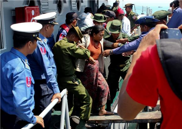 MYANMAR FERRY ACCIDENT