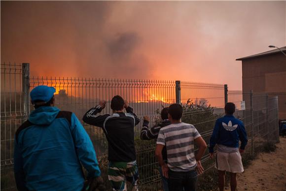 Evakuirano 4500 ljudi zbog požara kod Valparaisa