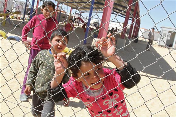 JORDAN SYRIA CRISIS REFUGEES 