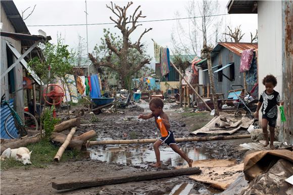 VANUATU WEATHER CYCLONE PAM AFTERMATH