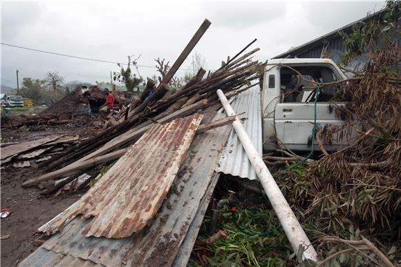 VANUATU WEATHER CYCLONE PAM AFTERMATH