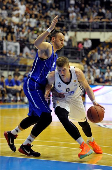 Utakmica 25. kola ABA lige: Partizan-Zadar