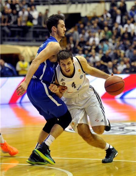 Utakmica 25. kola ABA lige: Partizan-Zadar