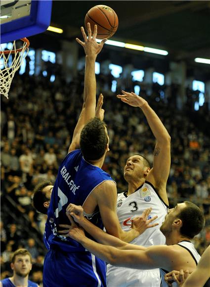 Utakmica 25. kola ABA lige: Partizan-Zadar