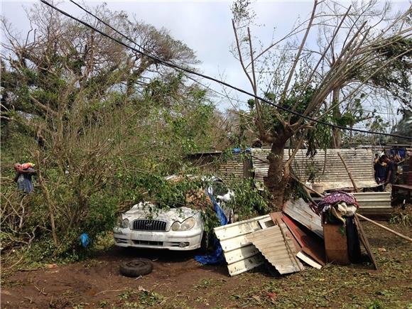 VANUATU CYCLONE PAM AFTERMATH