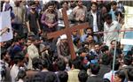 PAKISTAN CHURCH BOMBING PROTEST