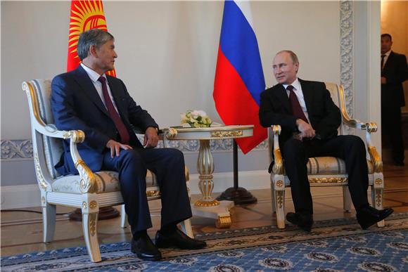 RUSSIA KYRGYZSTAN DIPLOMACY PUTIN