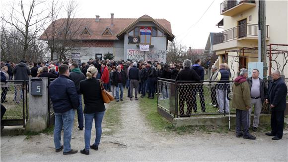 Prosvjedni skup 'Krik za pravdu' deveteročlane obitelji Cvjetković