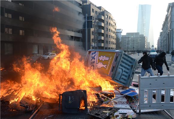 GERMANY BANKING ECB PROTEST