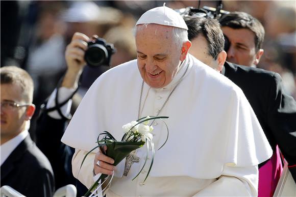 VATICAN POPE AUDIENCE