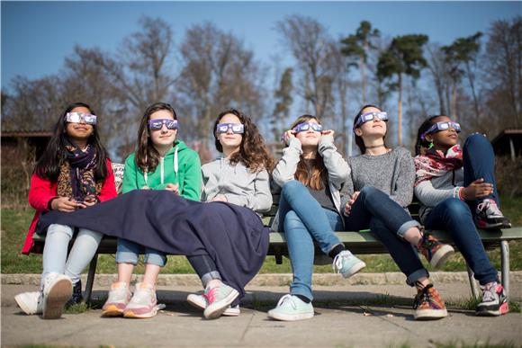 SWITZERLAND SOLAR ECLIPSE